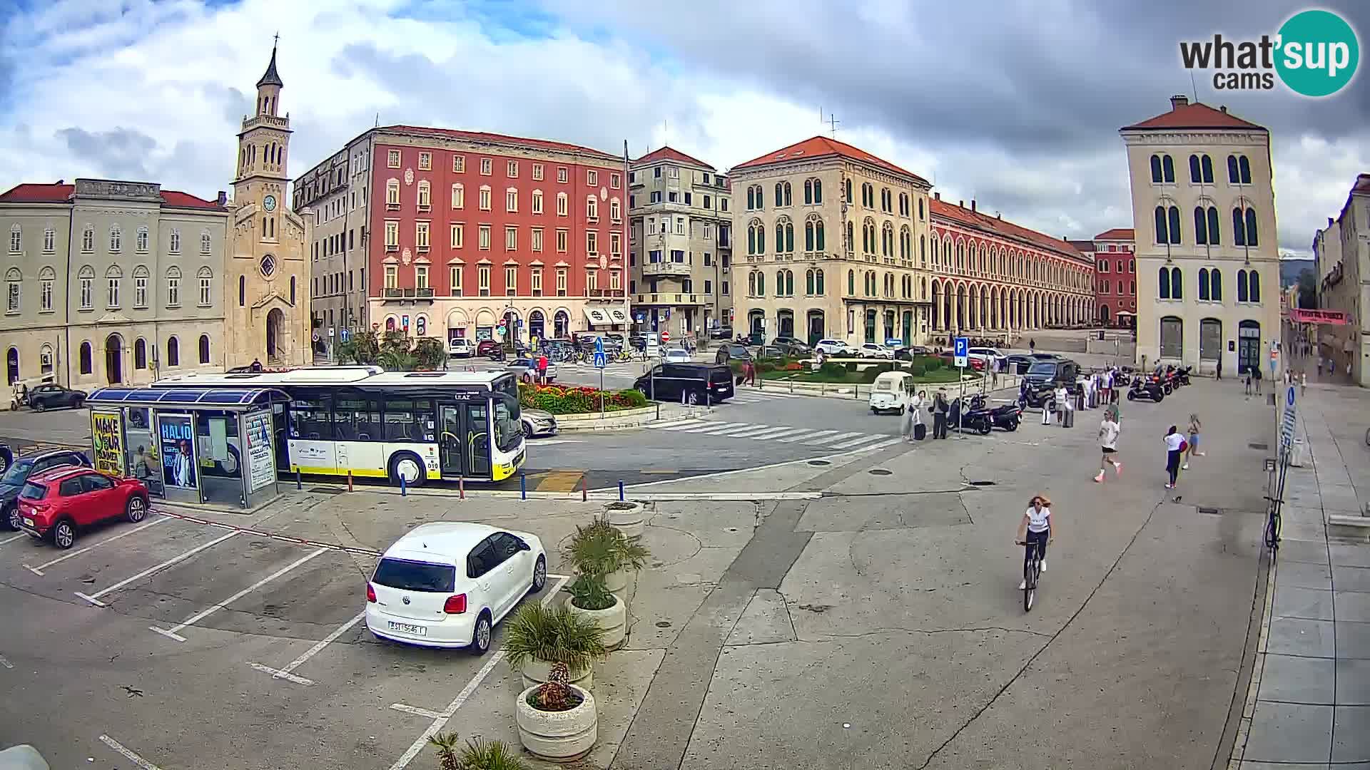 Webcam Spalato Riva – Prokurative | Piazza della Republika