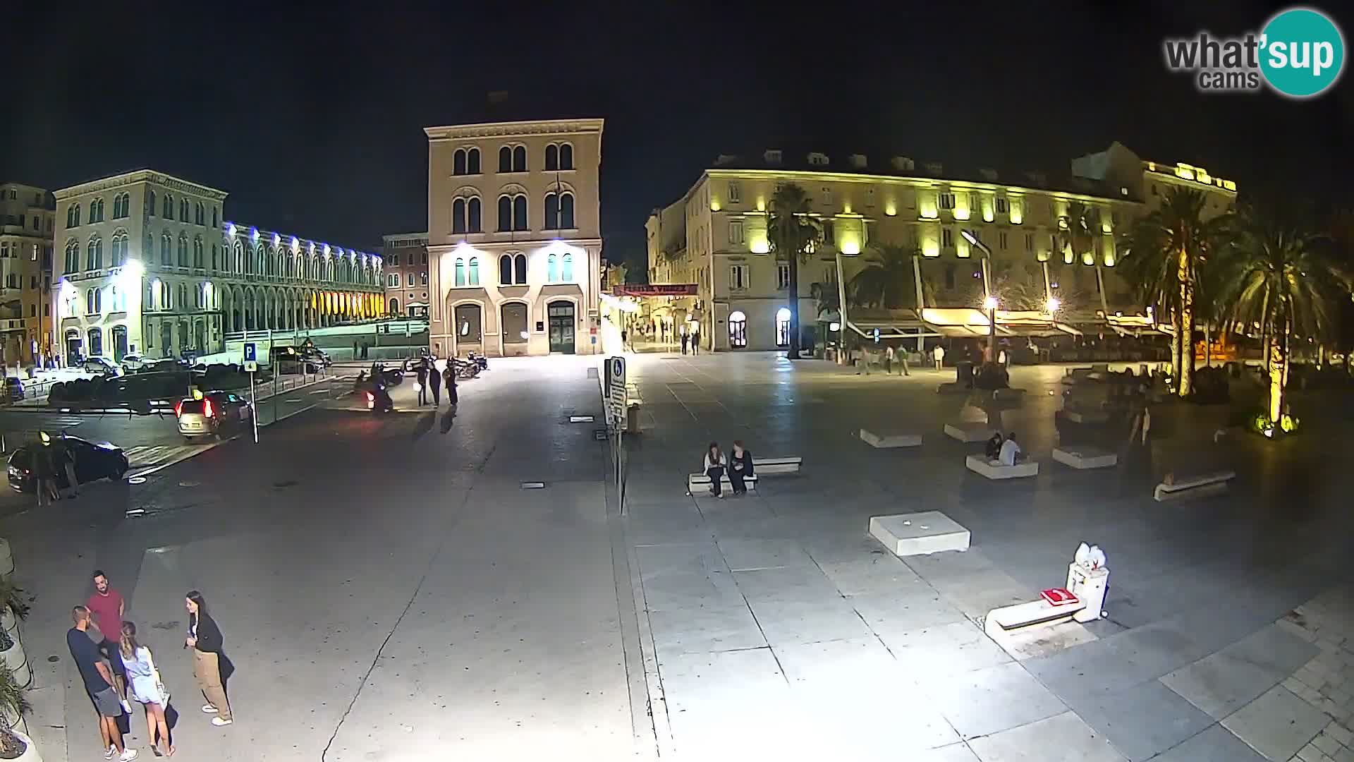 Webcam Split Riva – Prokurative | Trg Republike