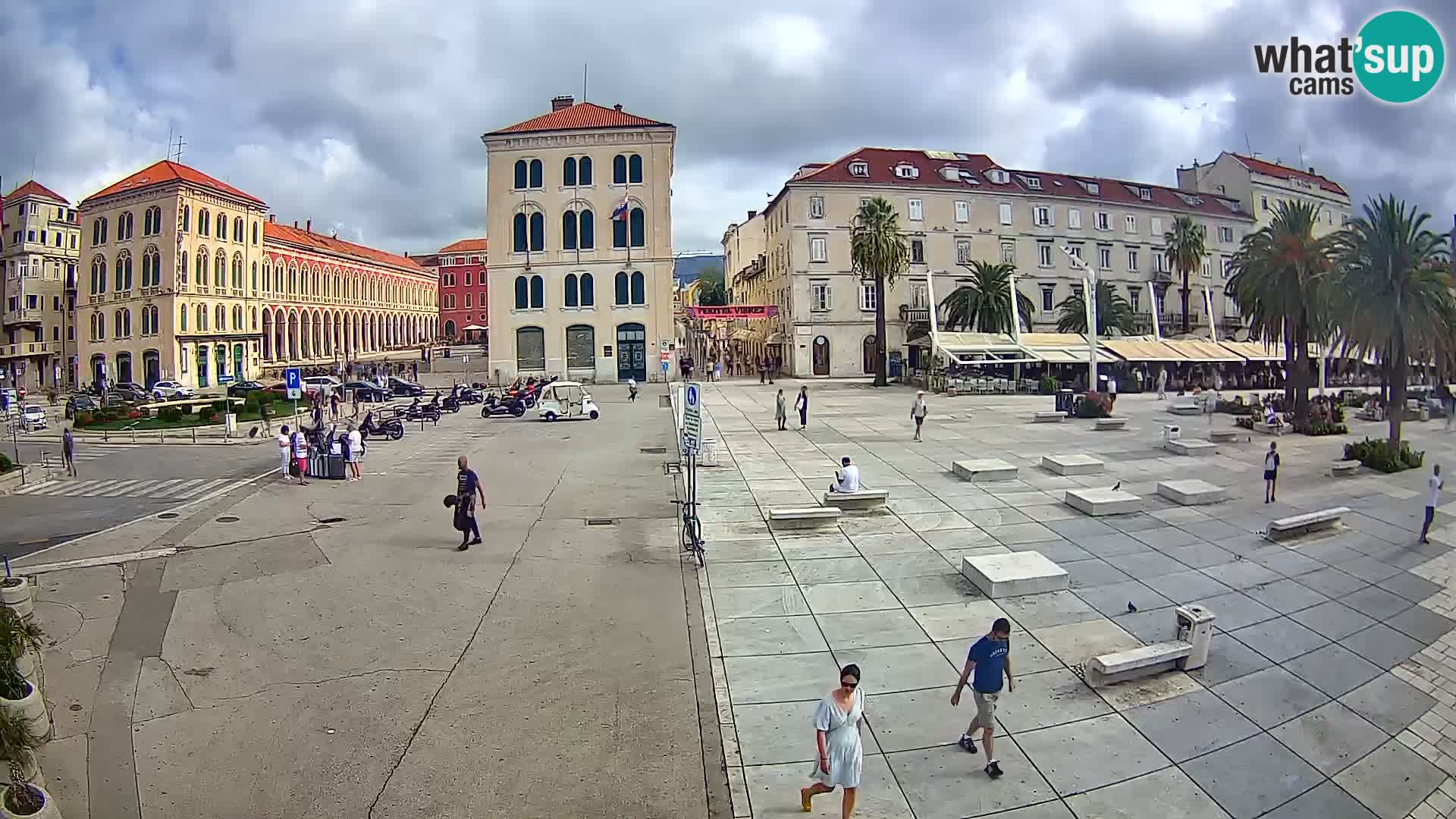 Live kamera Split Riva – Prokurative | Trg Republike