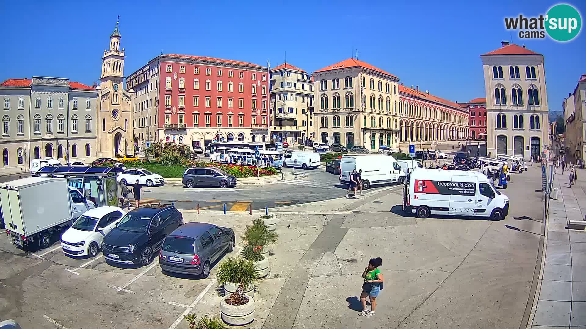 Split kamera Riva – Prokurative | Trg Republike