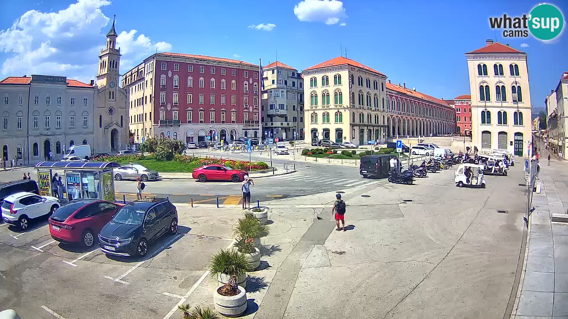 Split kamera Riva – Prokurative | Trg Republike