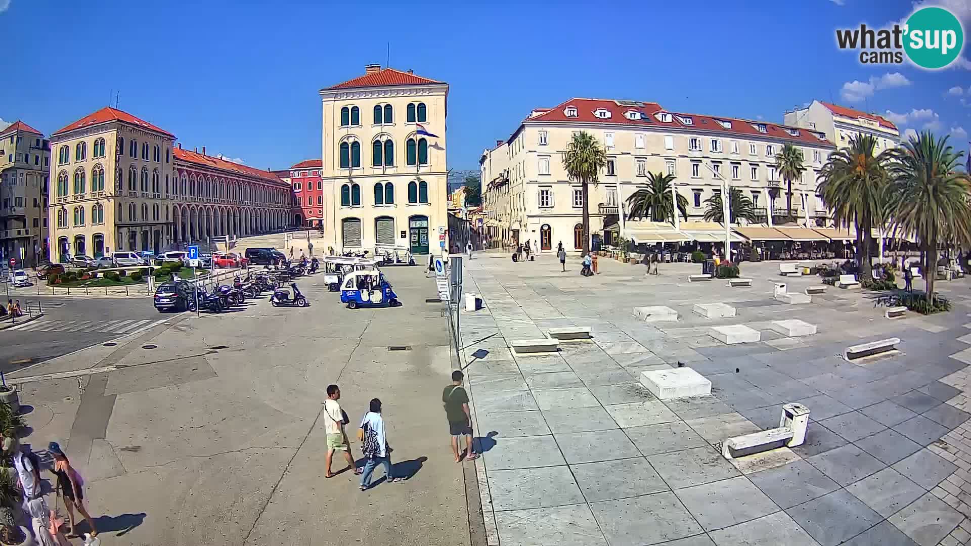 Live kamera Split Riva – Prokurative | Trg Republike