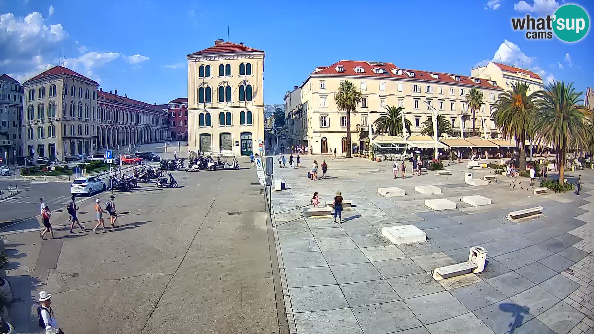 Split kamera Riva – Prokurative | Trg Republike