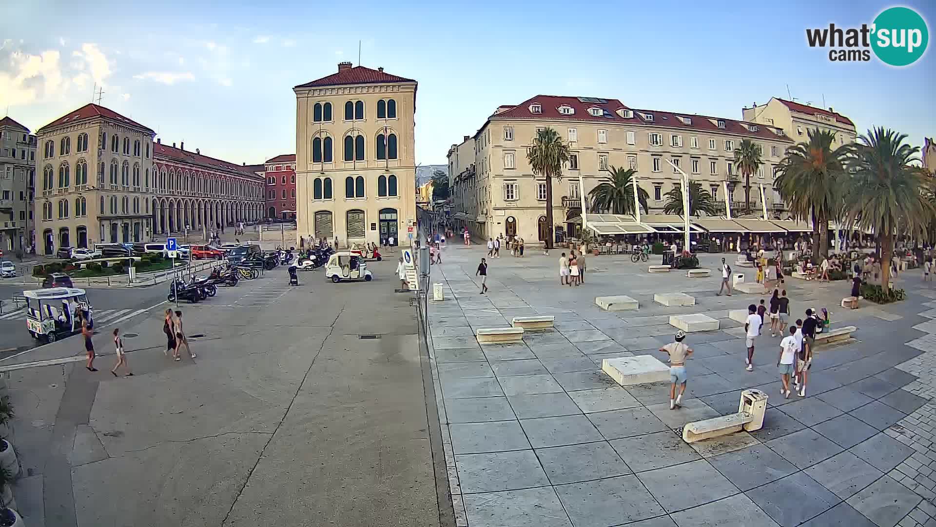 Live kamera Split Riva – Prokurative | Trg Republike
