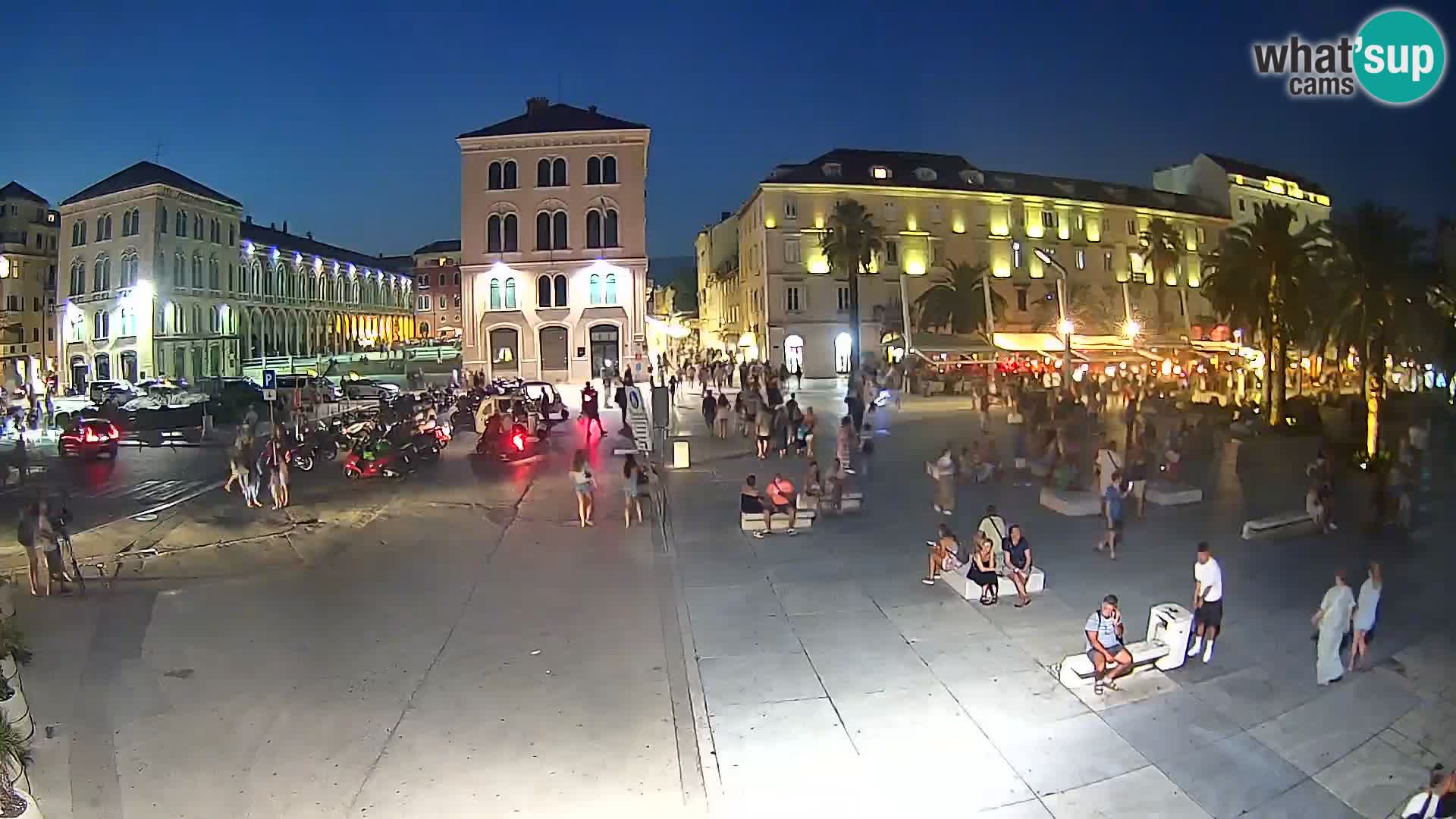 Webcam Split Riva – Prokurative | Trg Republike