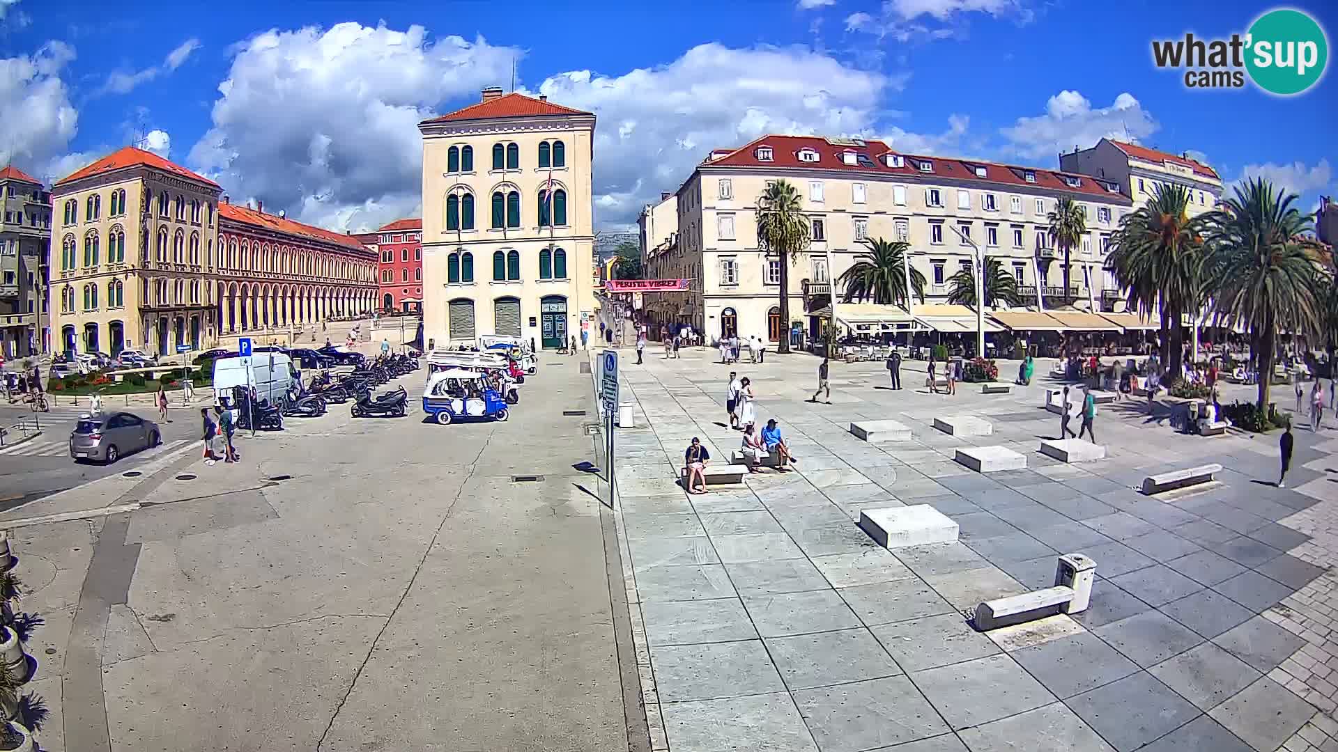 Webcam Split Riva – Prokurative | Plaza de la República