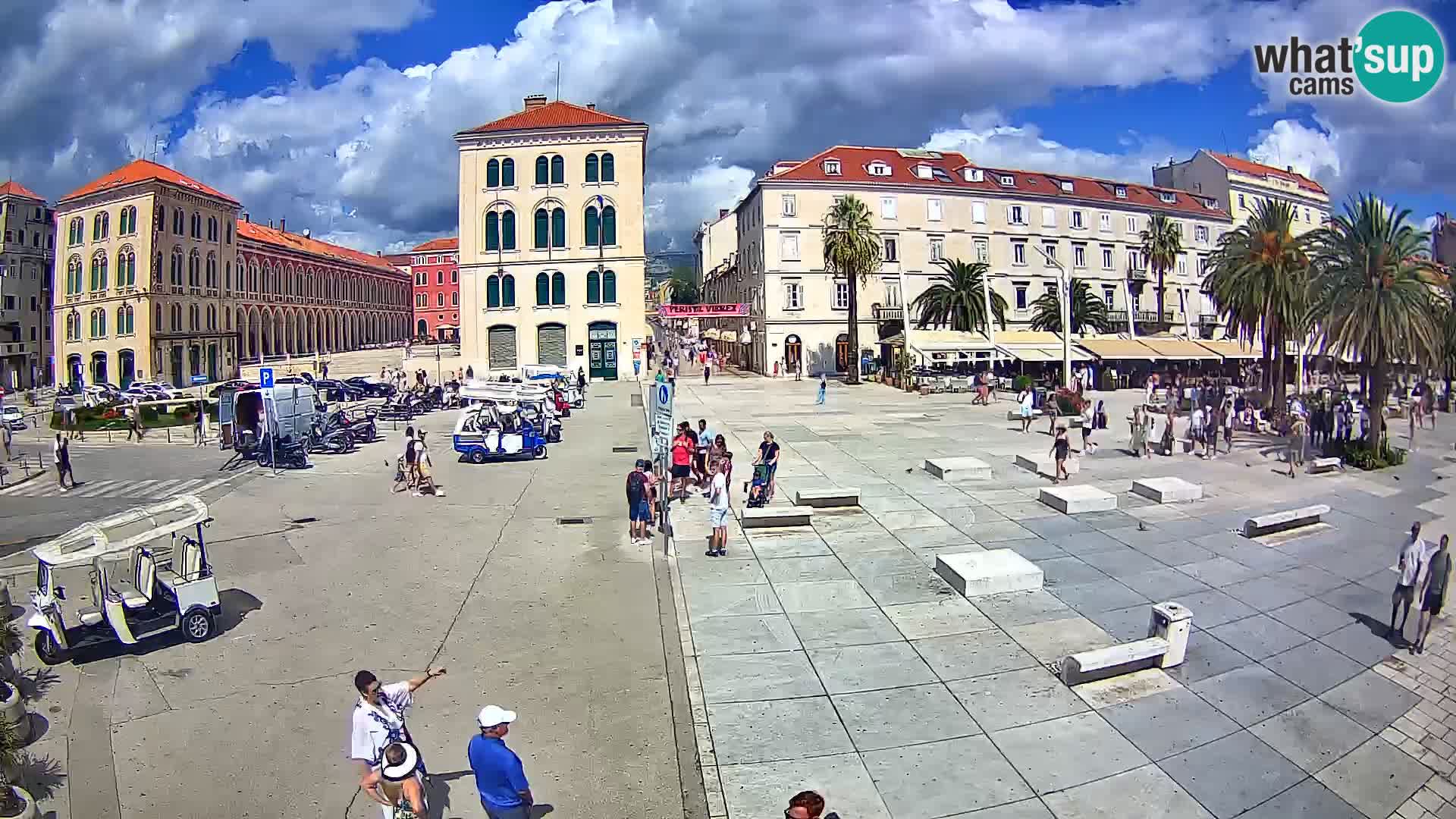 Webcam Split Riva – Prokurative | Trg Republike