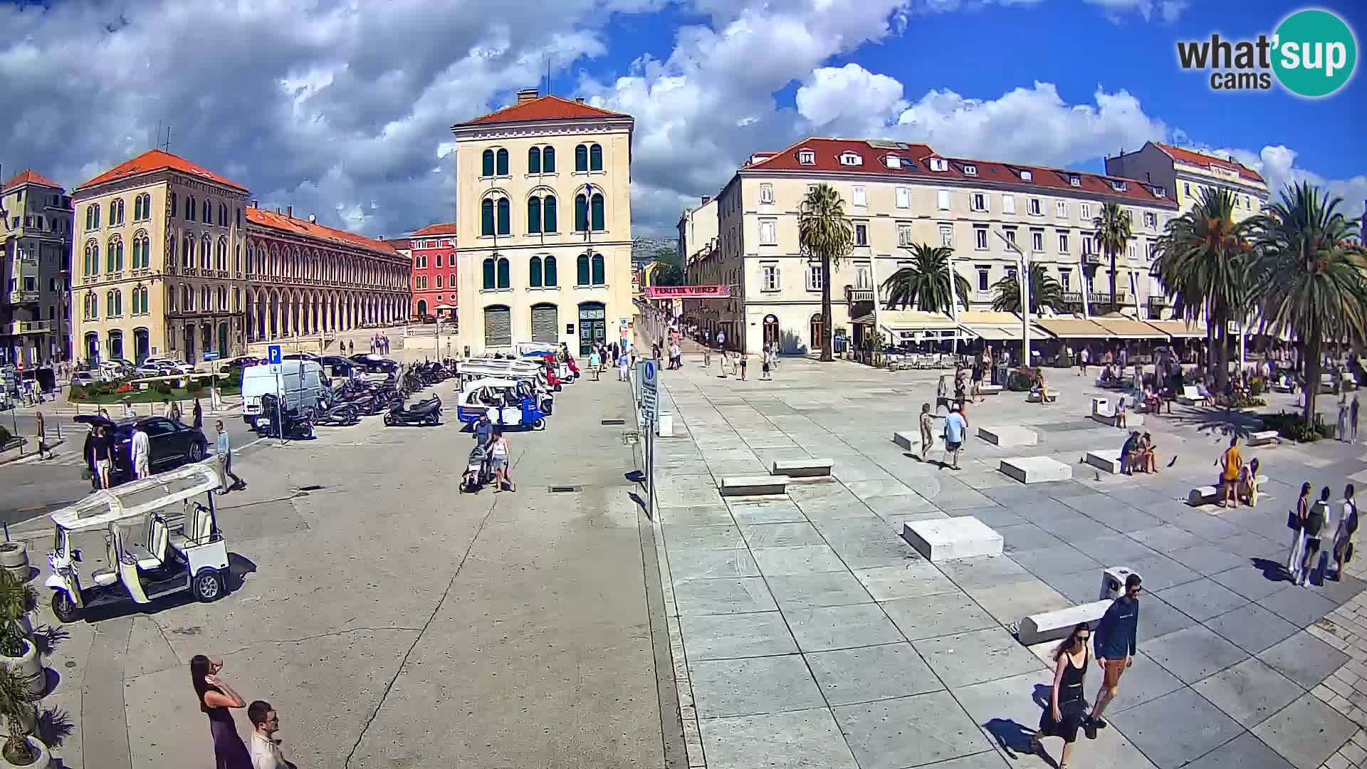 Live kamera Split Riva – Prokurative | Trg Republike