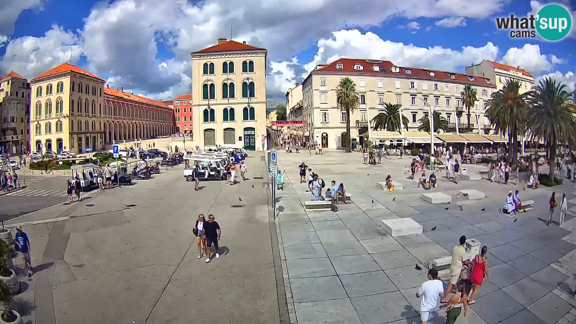 Split kamera Riva – Prokurative | Trg Republike
