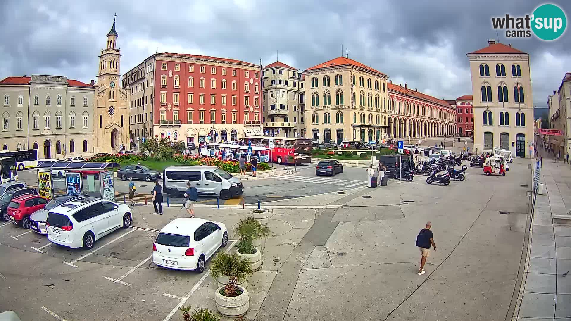 Webcam Spalato Riva – Prokurative | Piazza della Republika