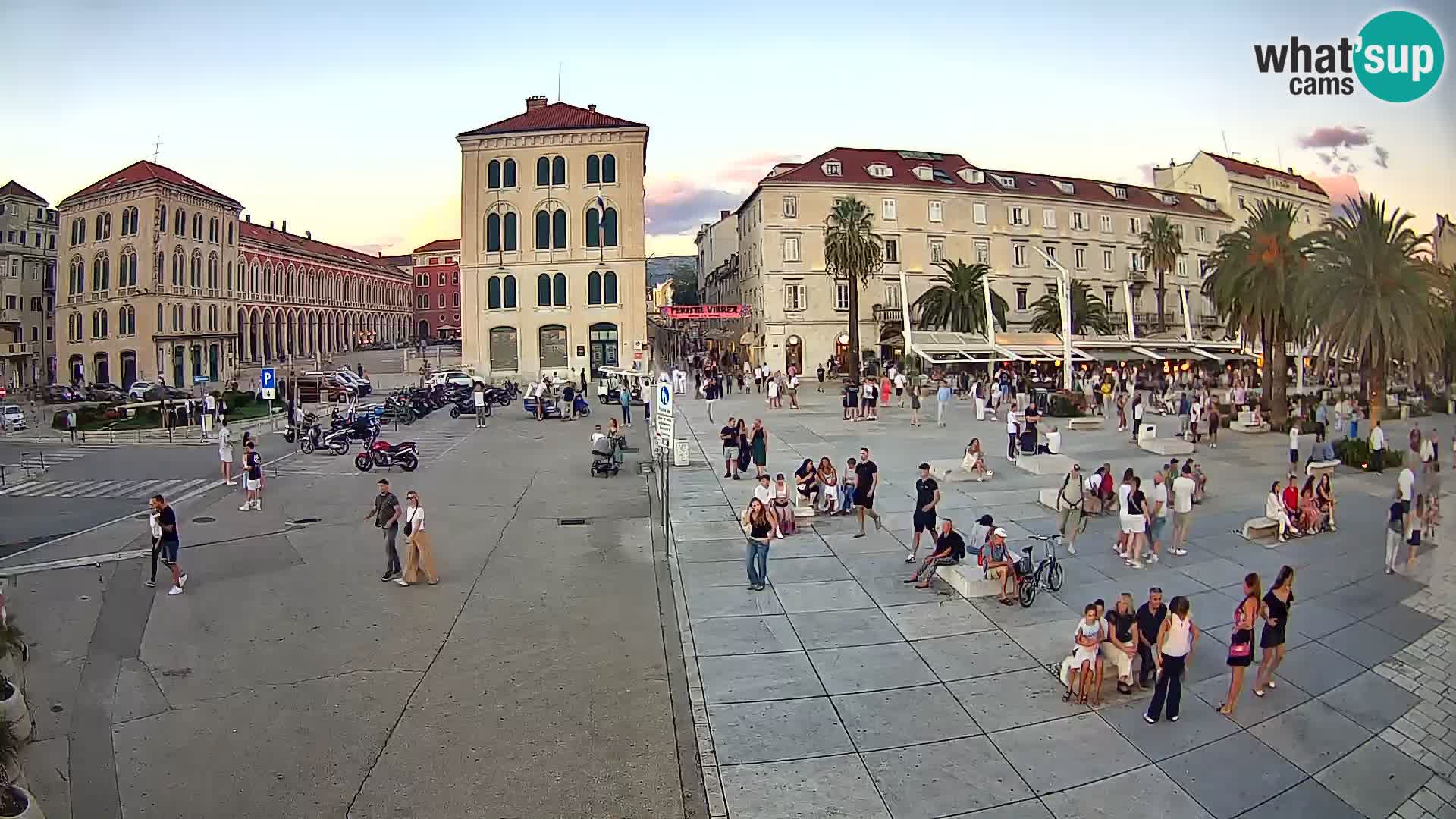 Live kamera Split Riva – Prokurative | Trg Republike