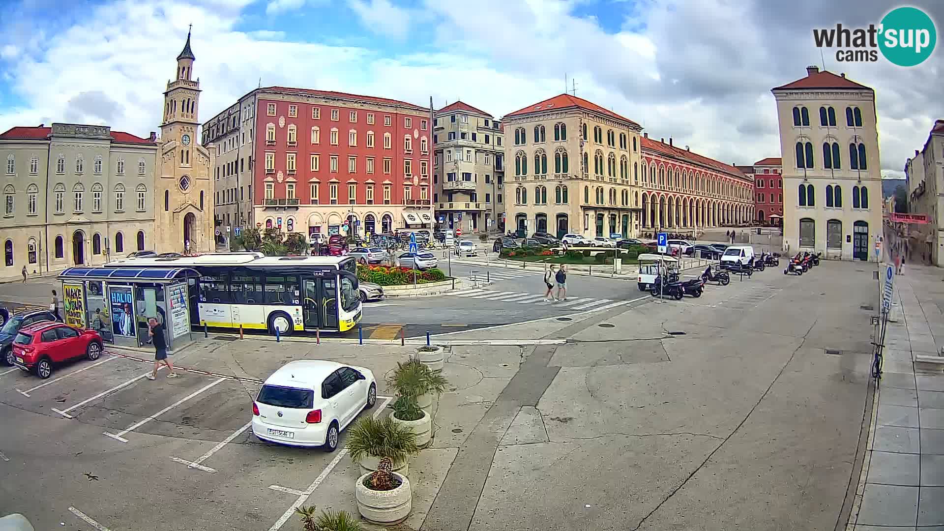 Webcam Spalato Riva – Prokurative | Piazza della Republika