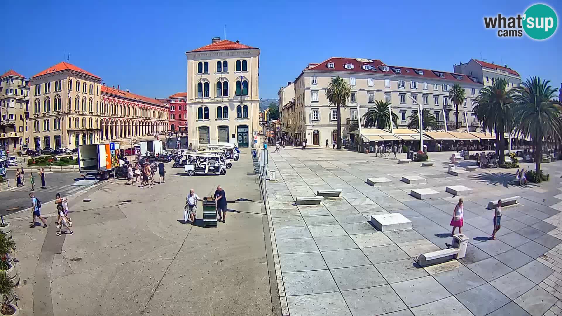 Split kamera Riva – Prokurative | Trg Republike