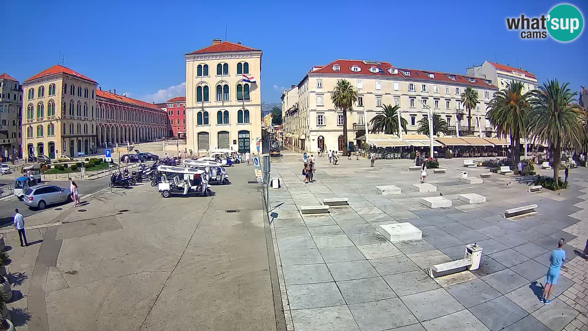 Webcam Split Riva – Prokurative | Trg Republike