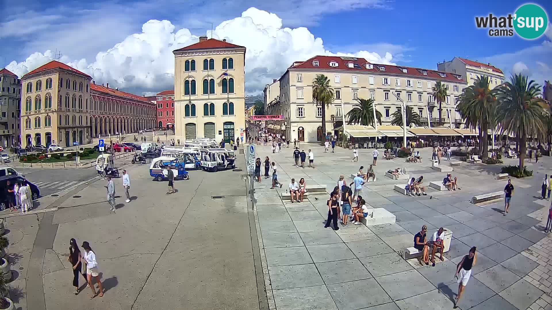 Webcam Split Riva – Prokurative | Trg Republike