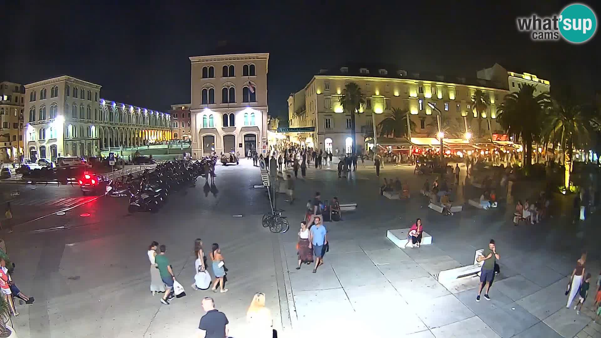 Webcam Split Riva – Prokurative | Trg Republike