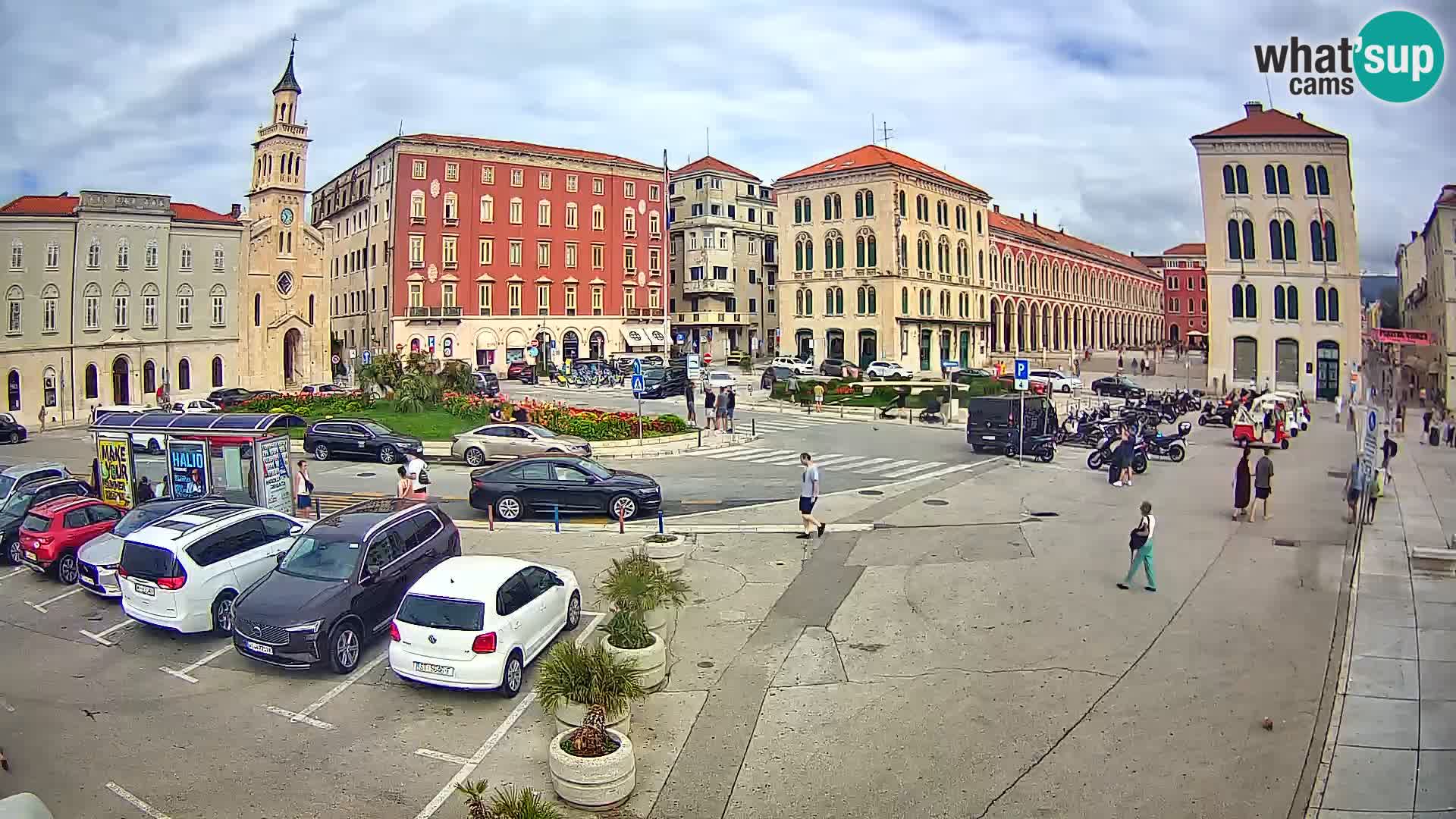 Webcam Split Riva – Prokurative | Trg Republike