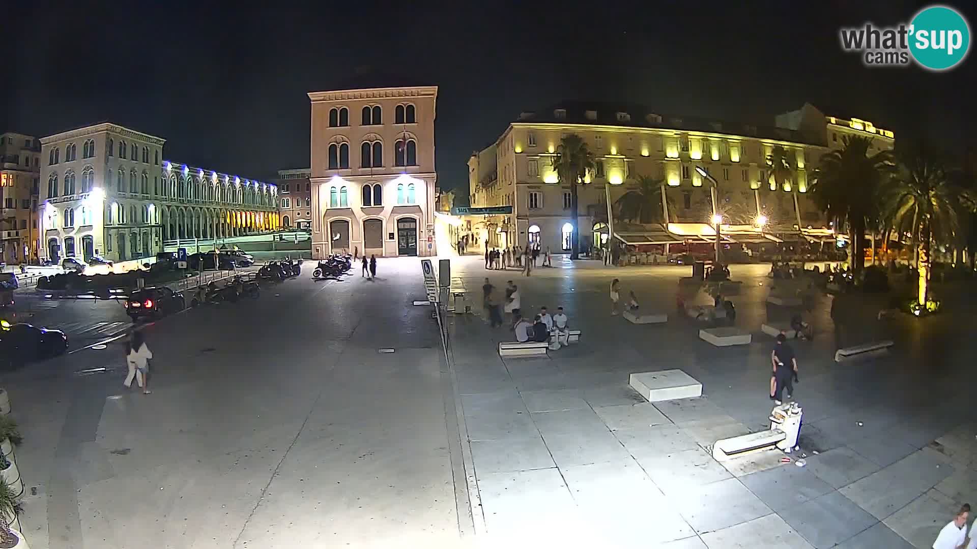 Webcam Split Riva – Prokurative | Trg Republike