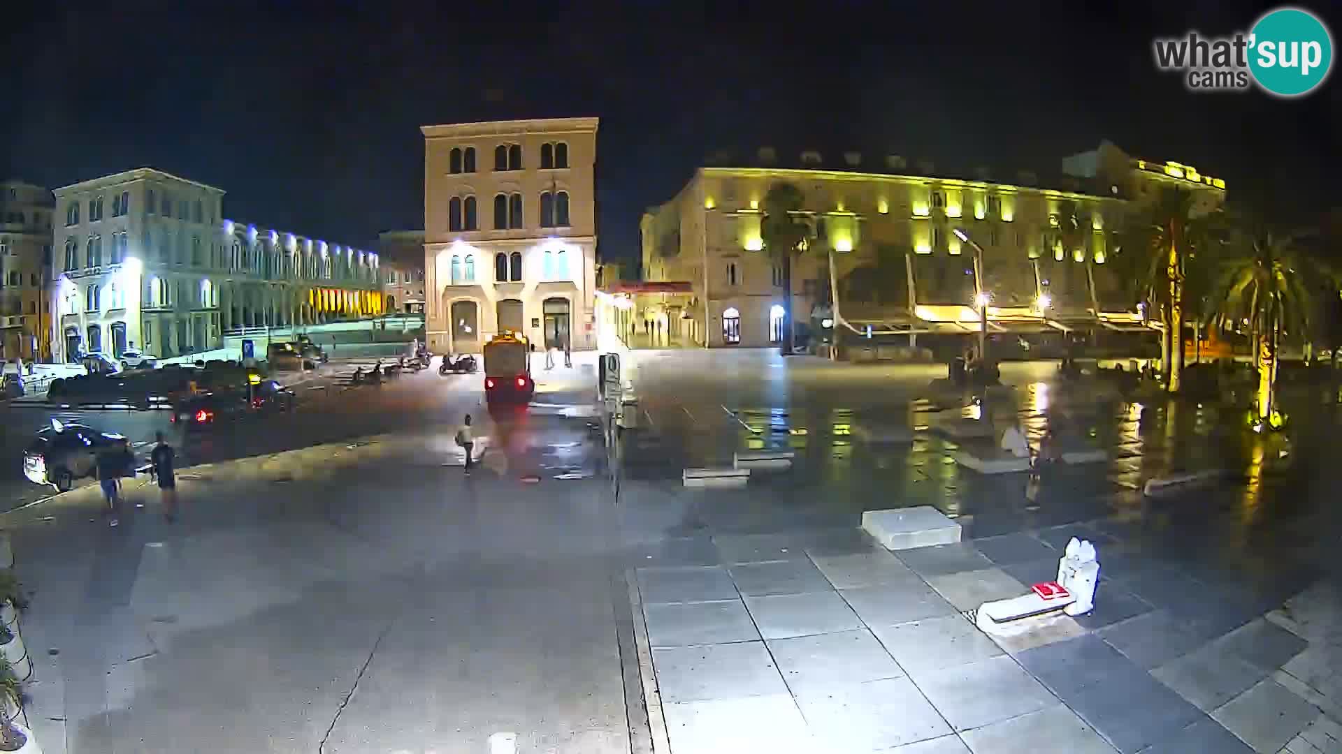 Webcam Split Riva – Prokurative | Trg Republike