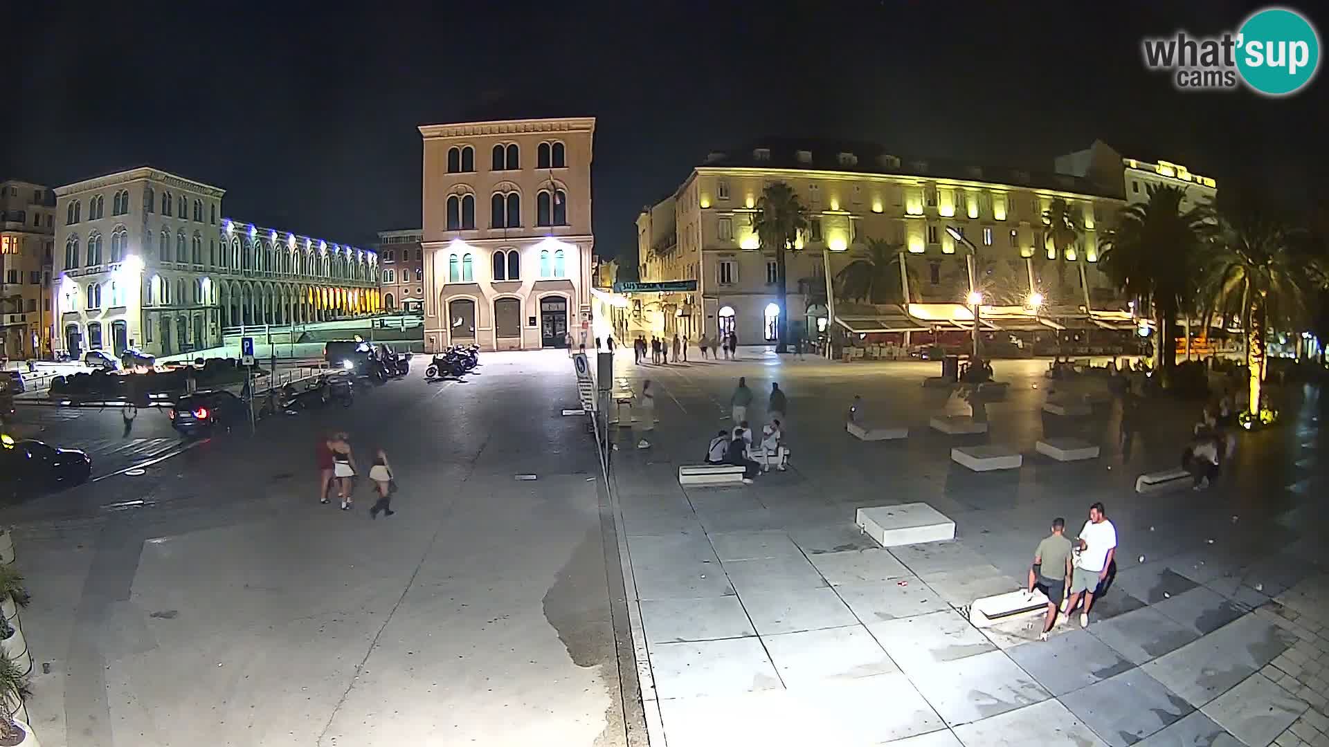 Webcam Split Riva – Prokurative | Trg Republike