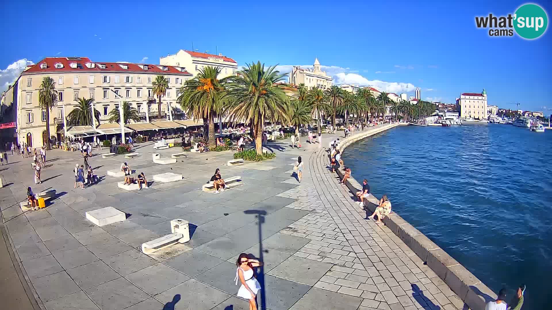 Webcam Split Riva – Prokurative | Plaza de la República