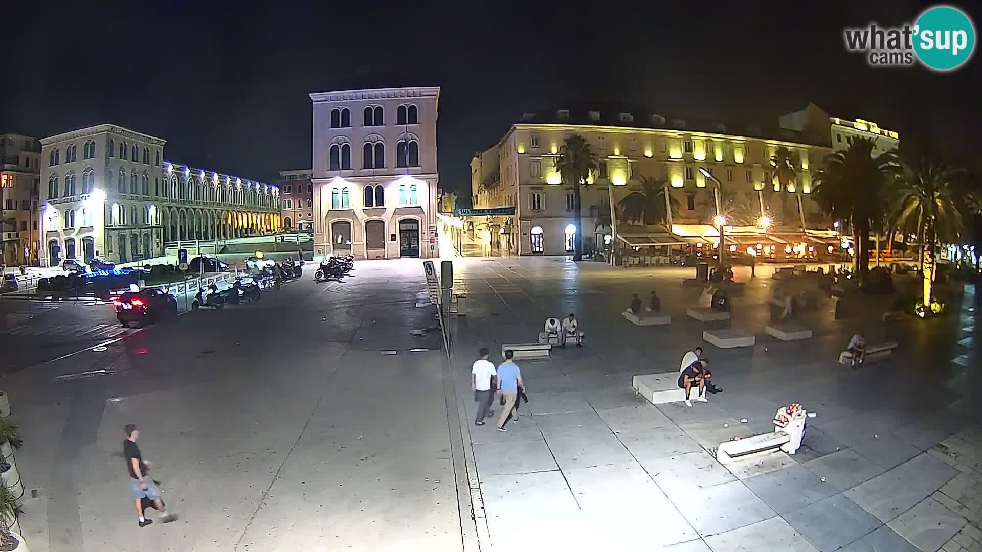 Webcam Split Riva – Prokurative | Trg Republike