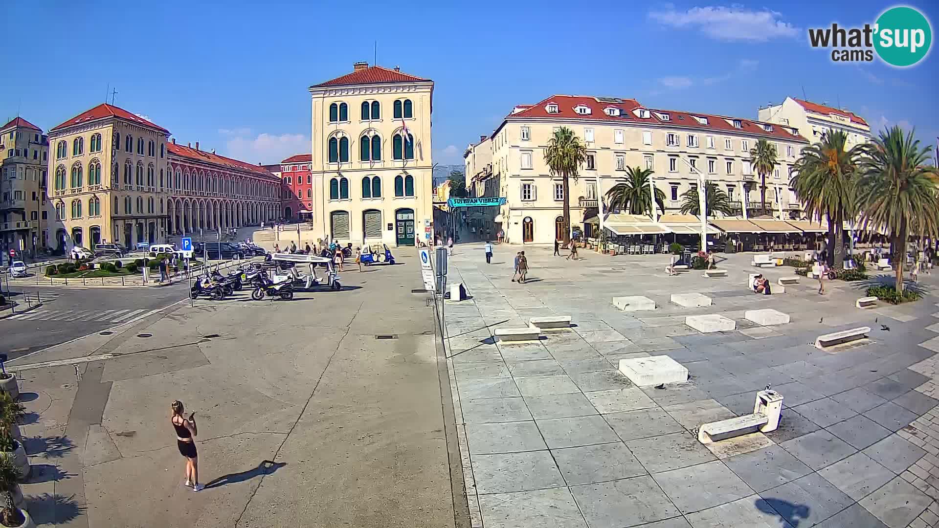 Webcam Split Riva – Prokurative | Trg Republike
