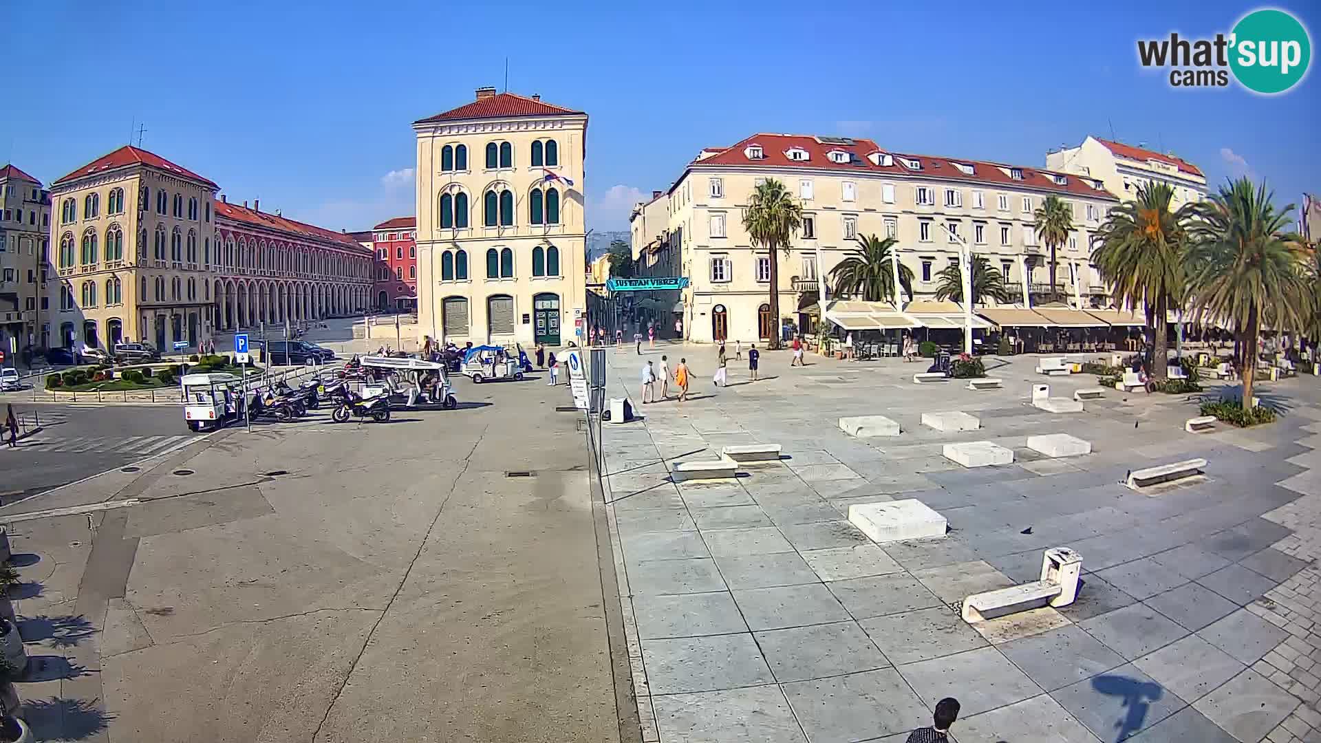 Webcam Split Riva – Prokurative | Trg Republike