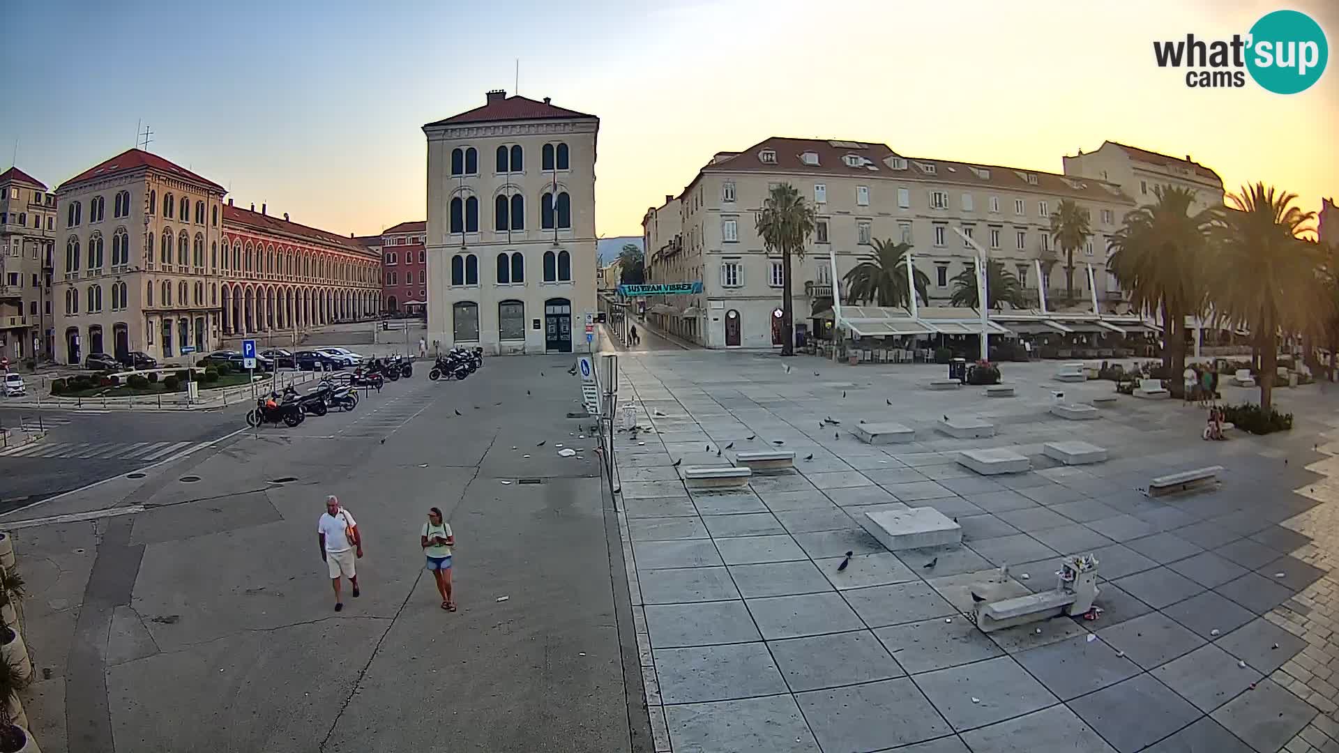 Live kamera Split Riva – Prokurative | Trg Republike