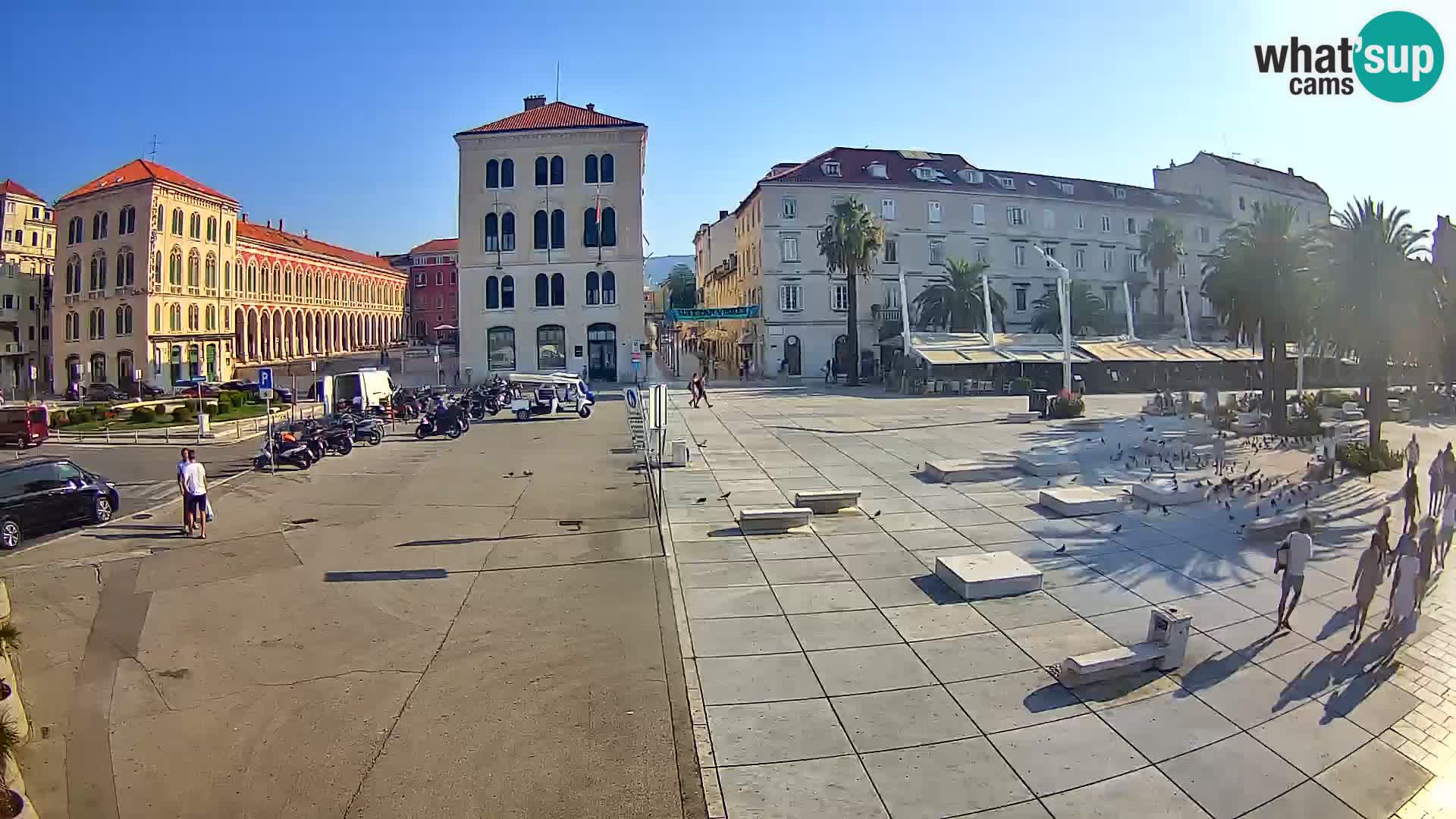 Webcam Split Riva – Prokurative | Trg Republike