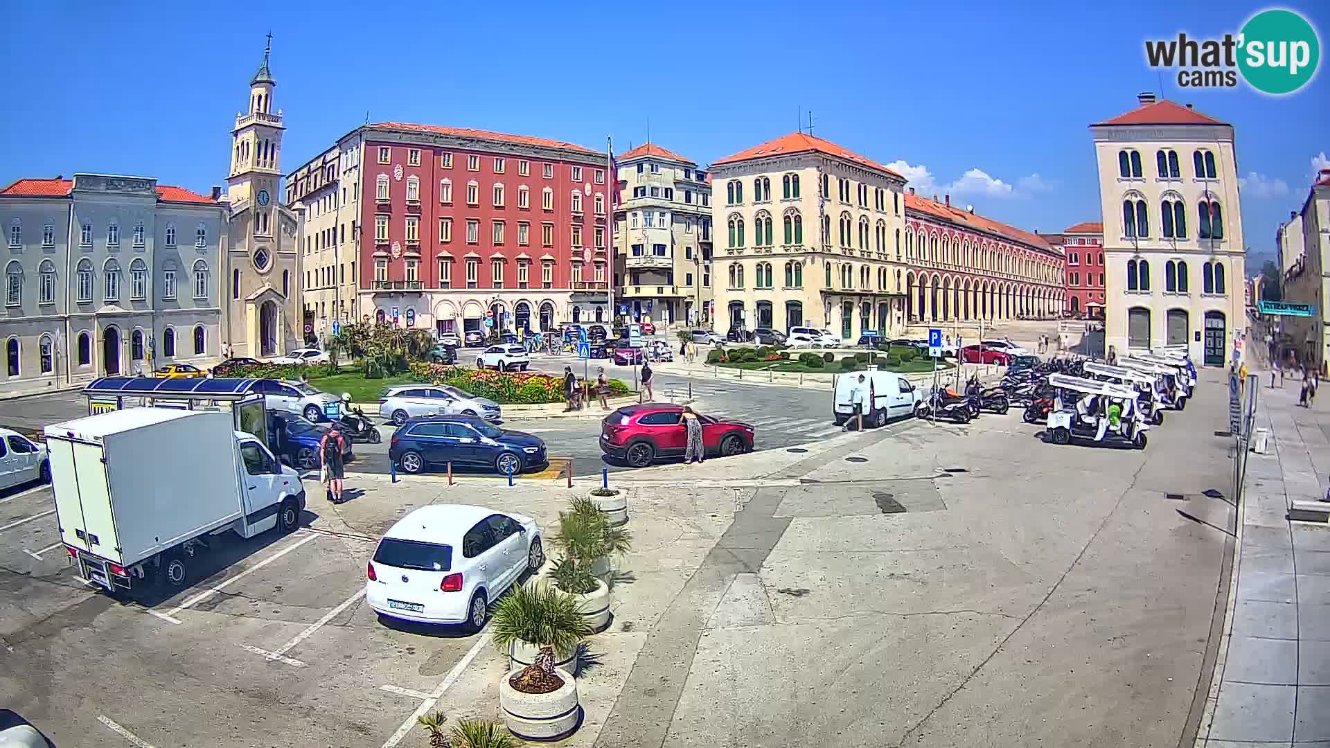 Webcam Split Riva – Prokurative | Plaza de la República