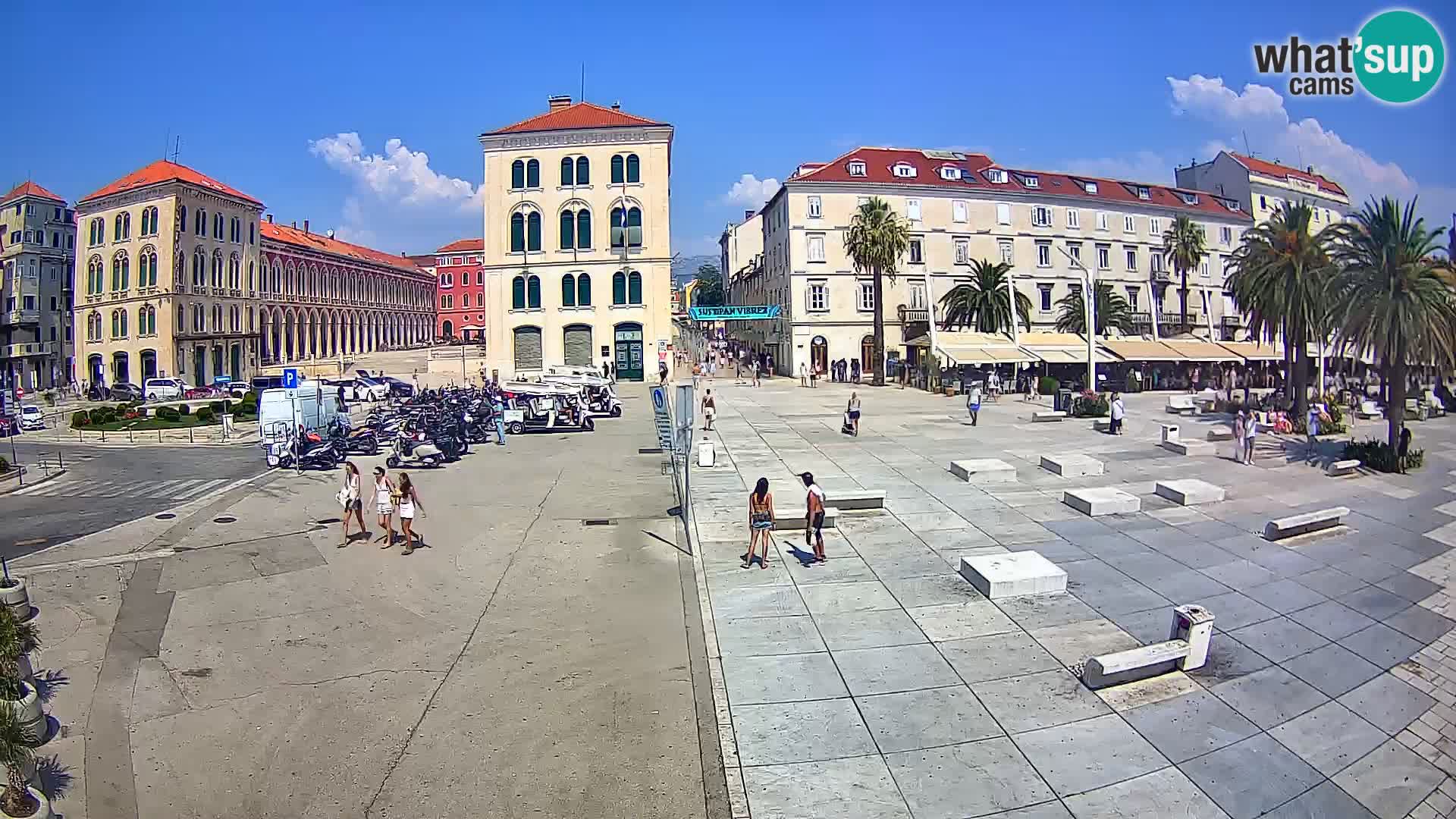 Webcam Split Riva – Prokurative | Trg Republike