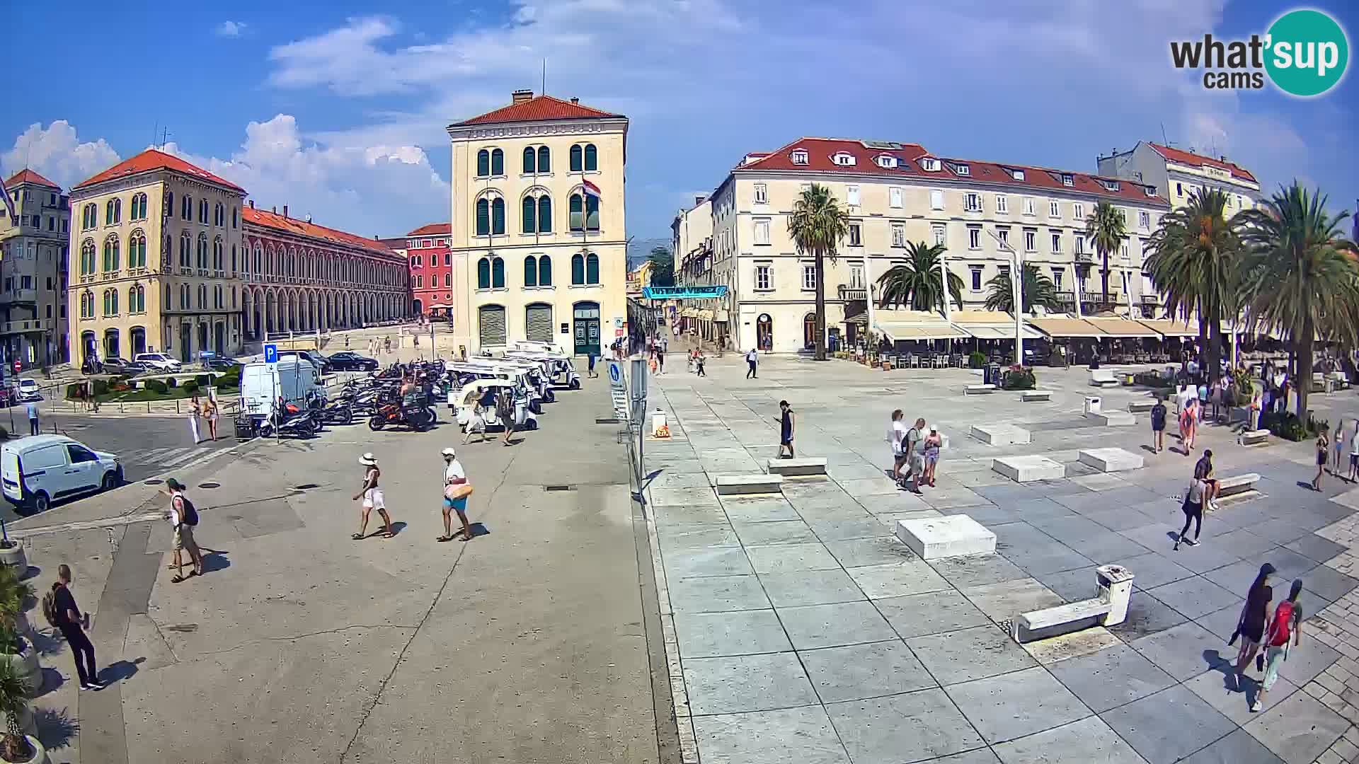 Webcam Split Riva – Prokurative | Trg Republike