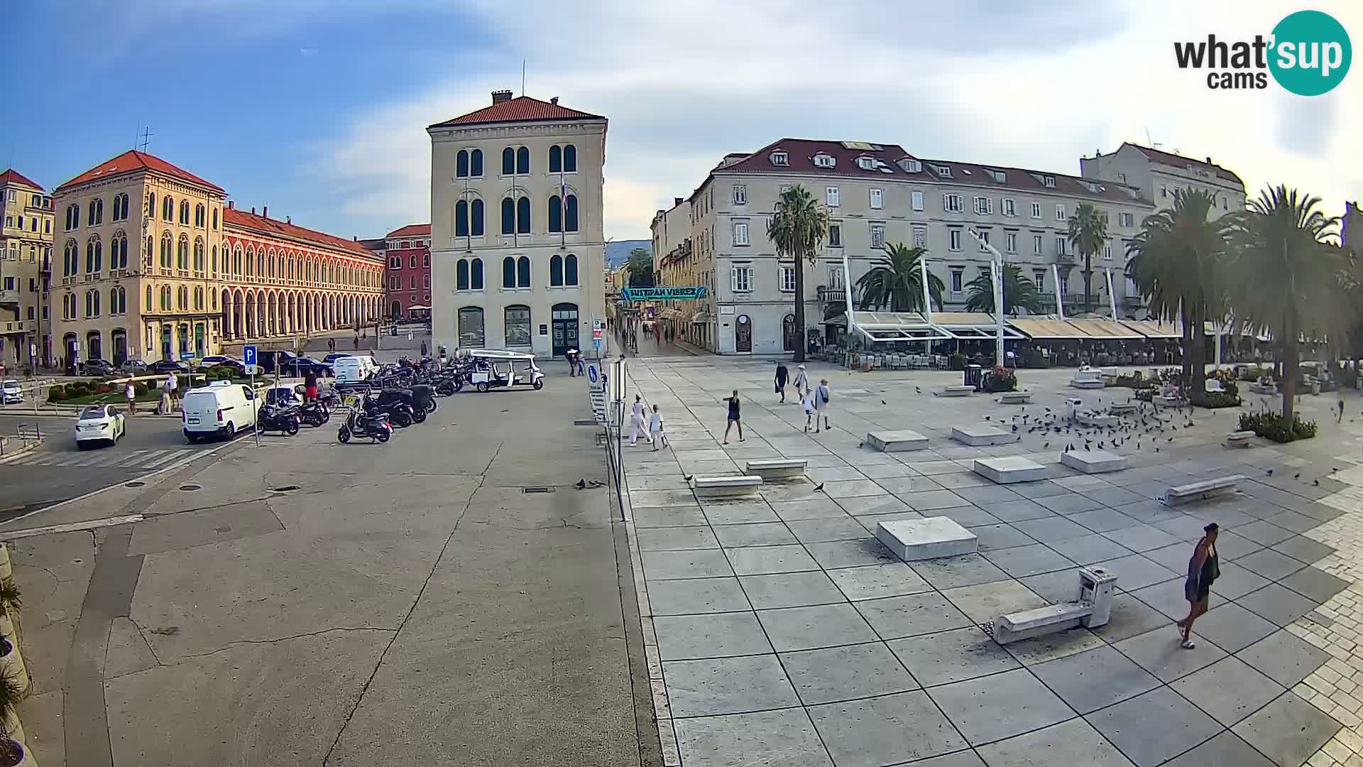 Webcam Split Riva – Prokurative | Trg Republike