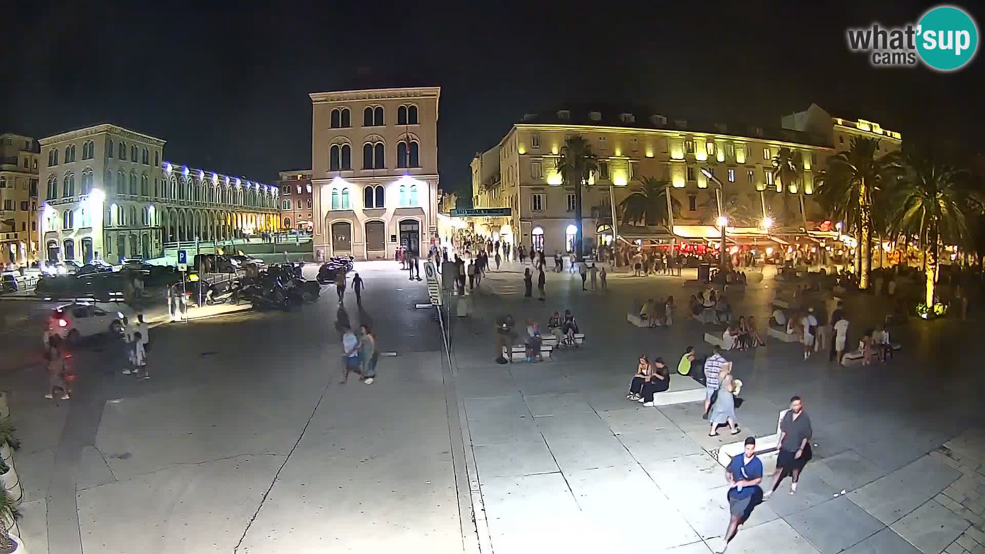 Webcam Split Riva – Prokurative | Trg Republike