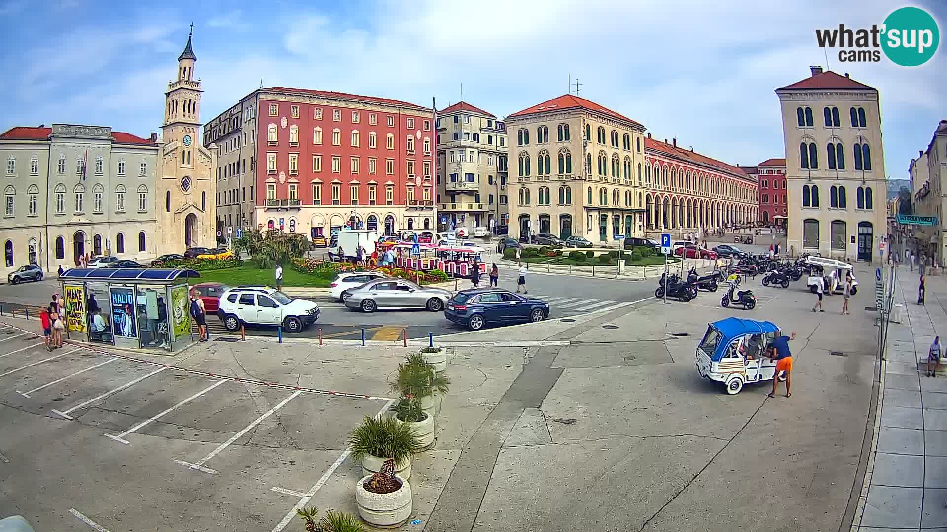 Webcam Split Riva – Prokurative | Trg Republike