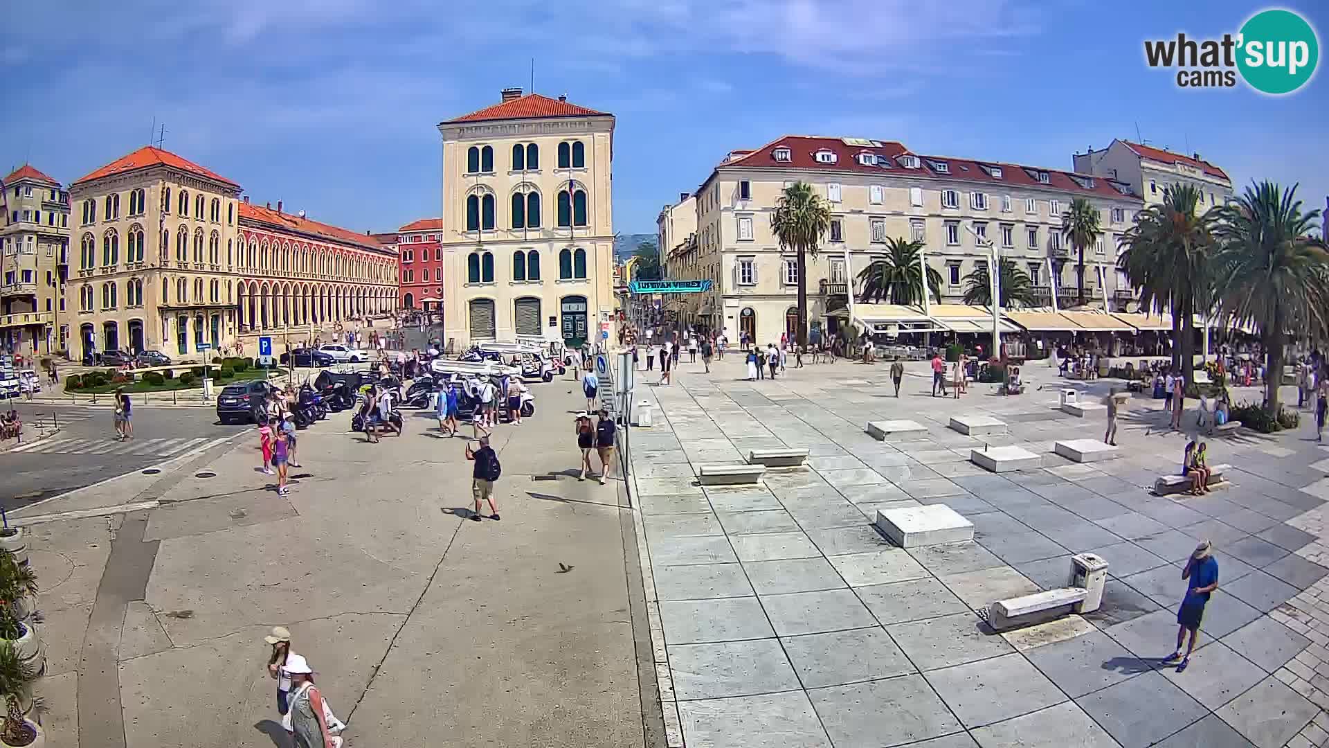 Webcam Split Riva – Prokurative | Trg Republike