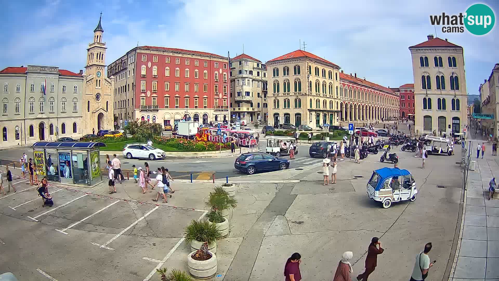 Webcam Split Riva – Prokurative | Trg Republike