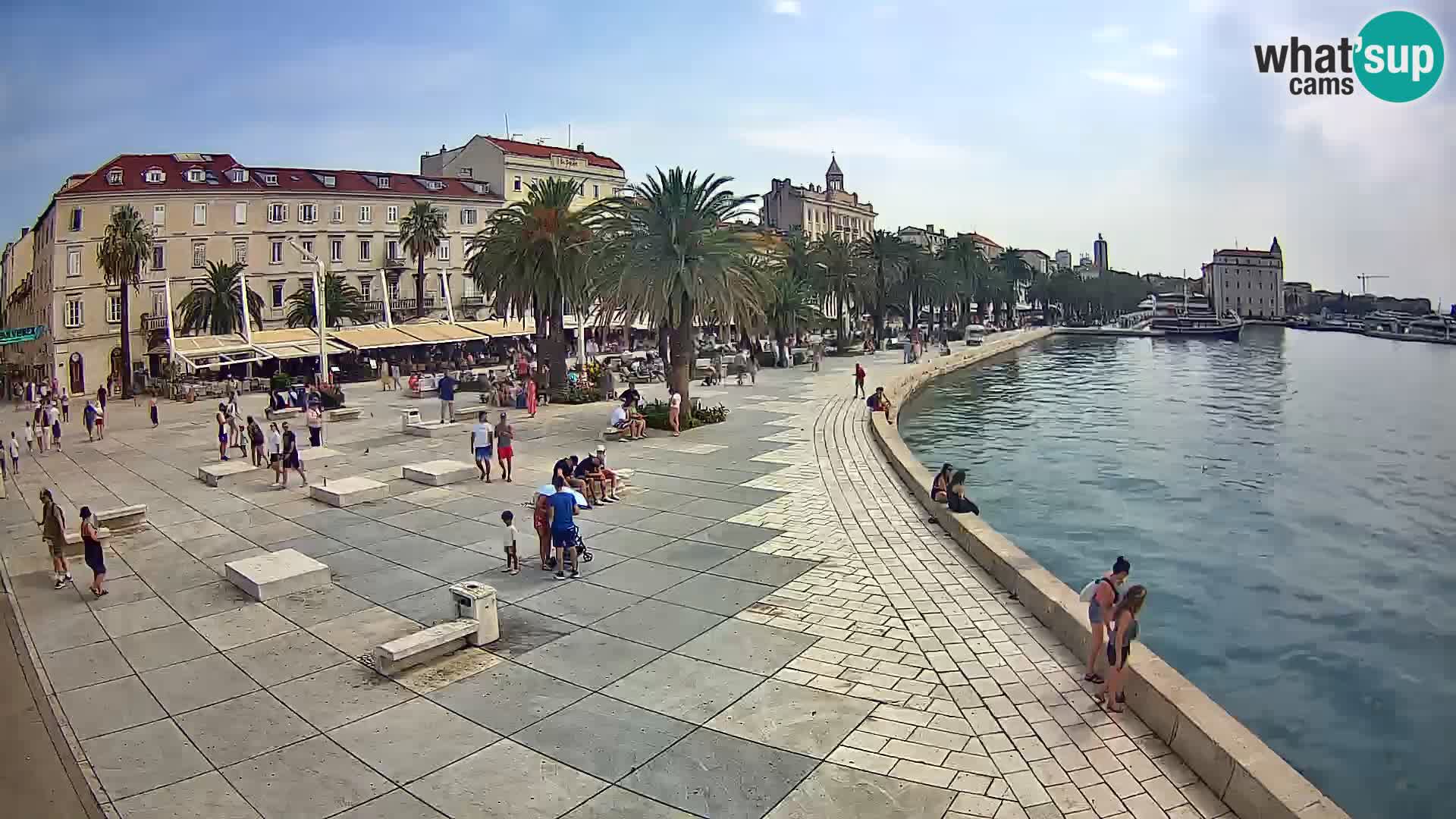 Webcam Split Riva – Prokurative | Plaza de la República