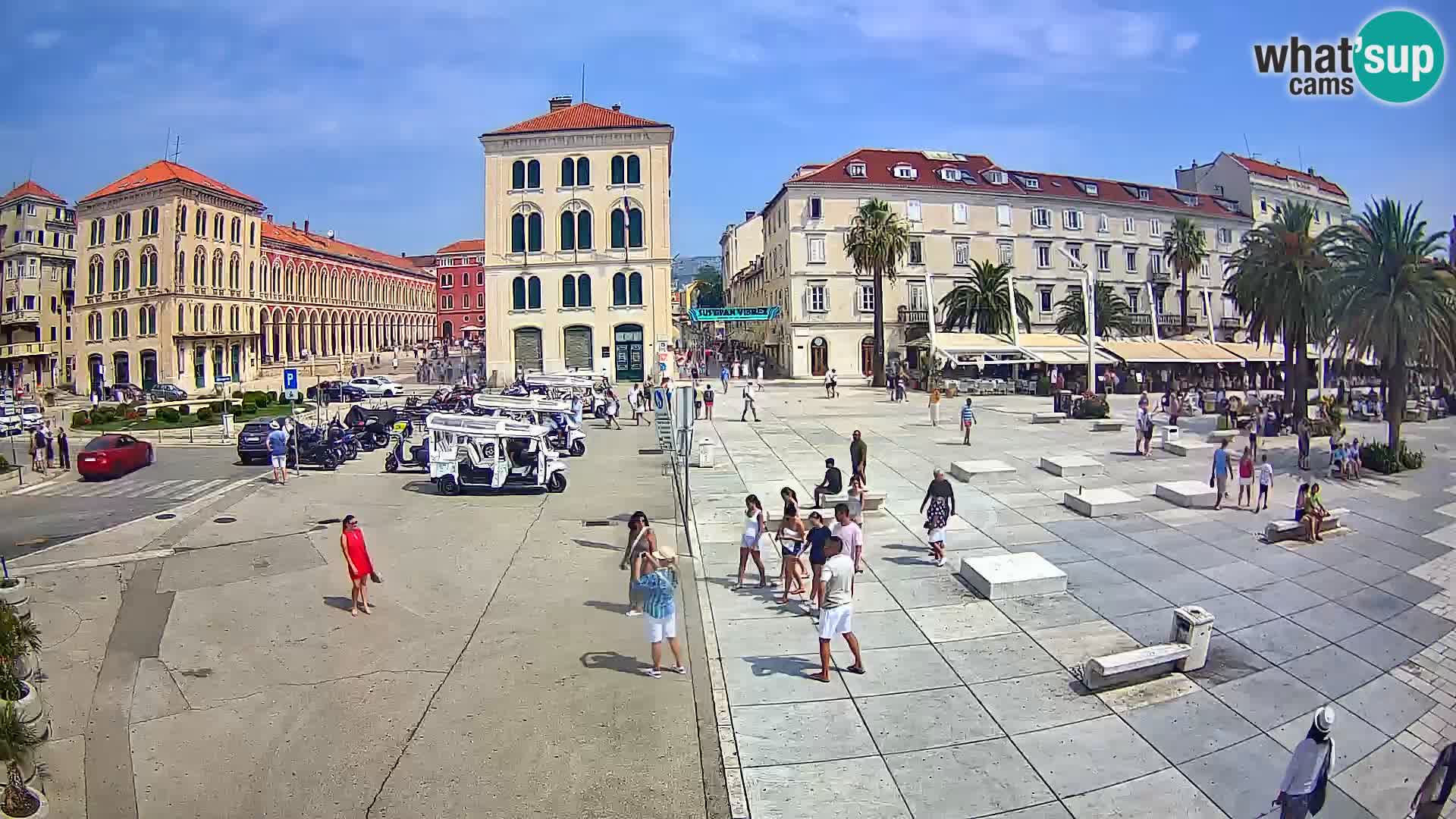 Split kamera Riva – Prokurative | Trg Republike
