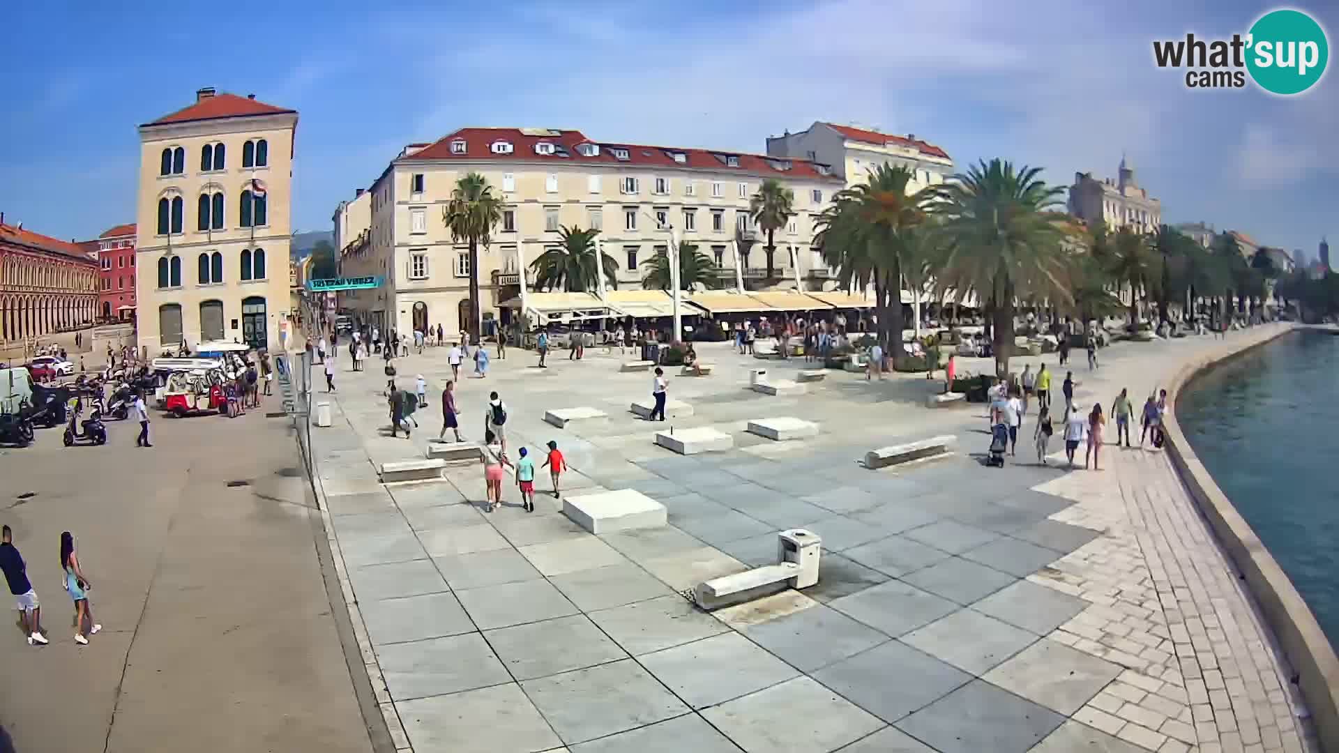 Split kamera Riva – Prokurative | Trg Republike