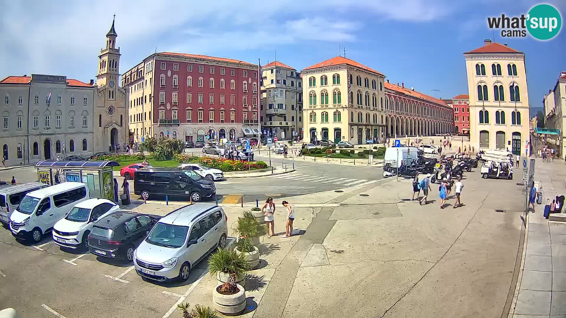 Split kamera Riva – Prokurative | Trg Republike