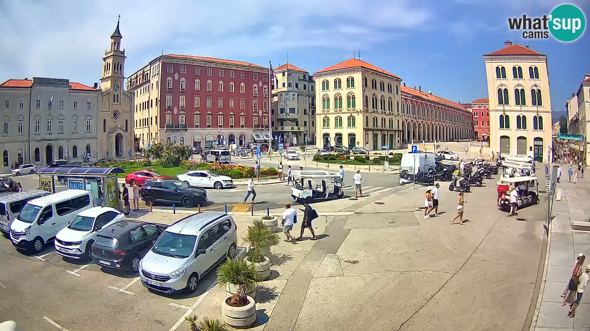 Split kamera Riva – Prokurative | Trg Republike