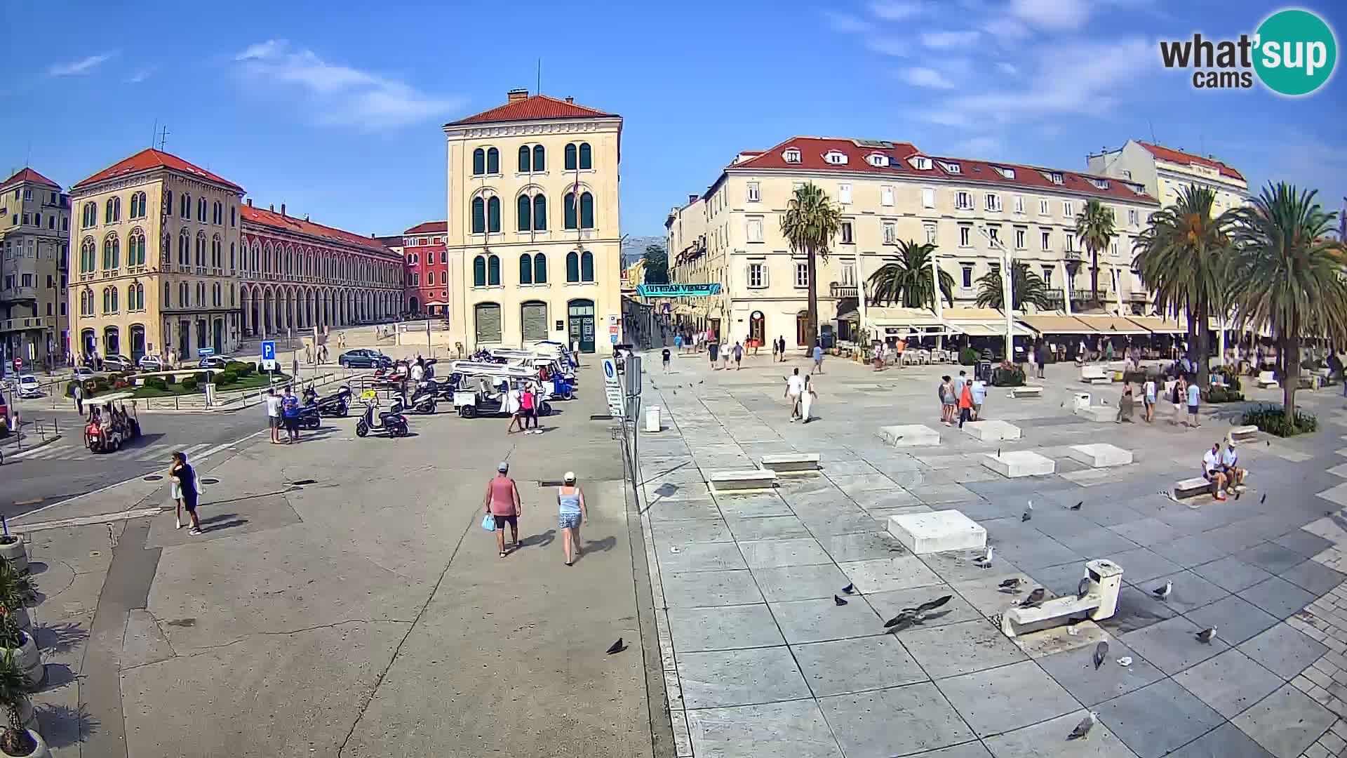 Webcam Split Riva – Prokurative | Plaza de la República