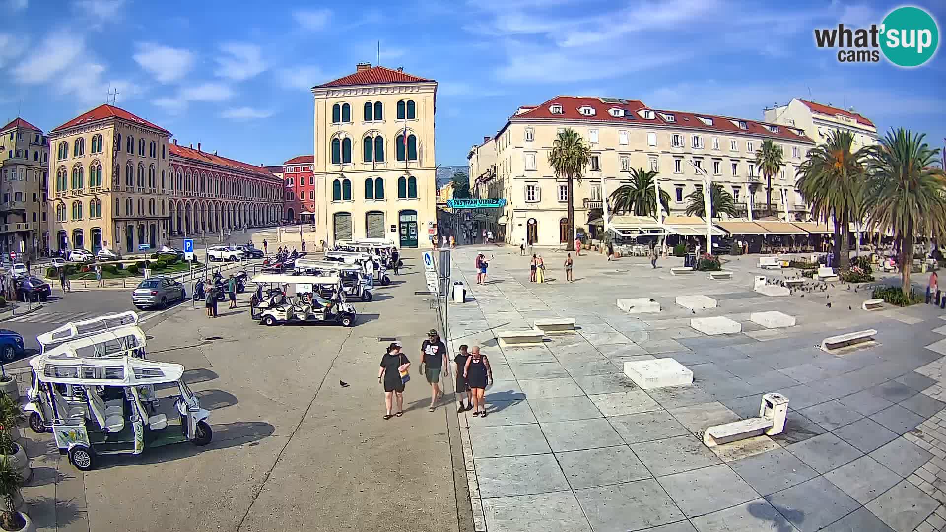 Webcam Split Riva – Prokurative | Trg Republike