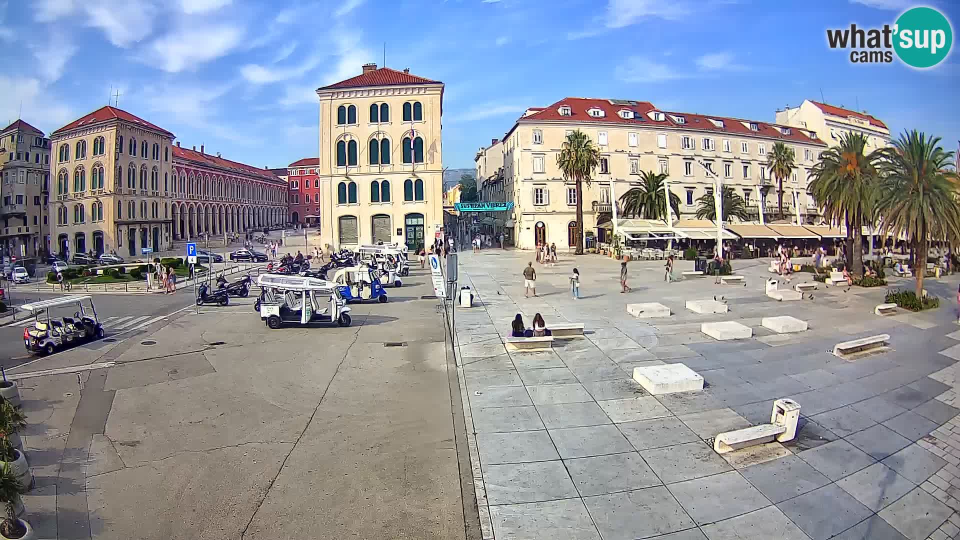 Webcam Spalato Riva – Prokurative | Piazza della Republika