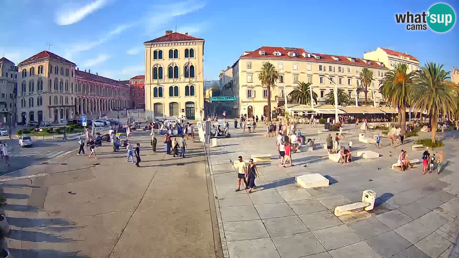 Webcam Split Riva – Prokurative | Trg Republike
