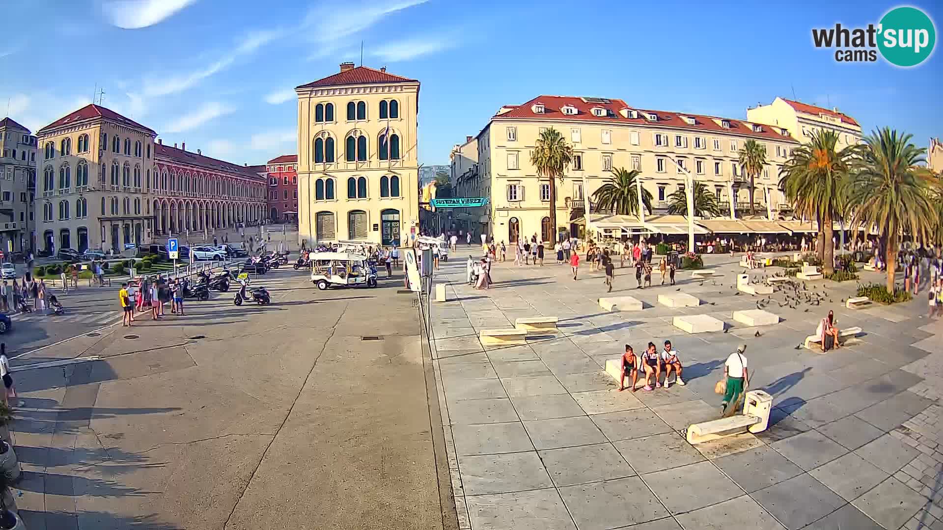 Webcam Split Riva – Prokurative | Trg Republike