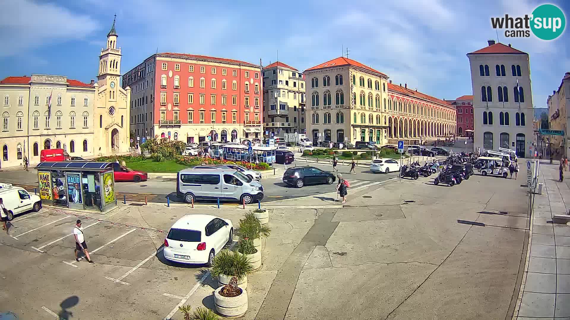 Split kamera Riva – Prokurative | Trg Republike