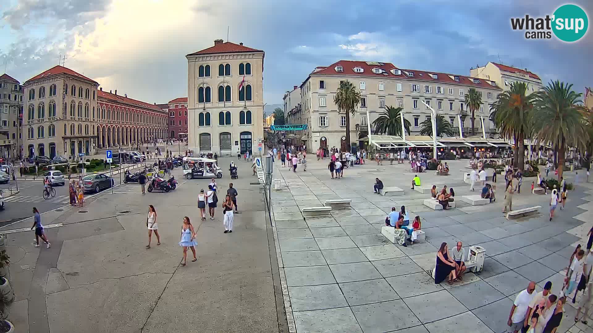 Webcam Split Riva – Prokurative | Trg Republike